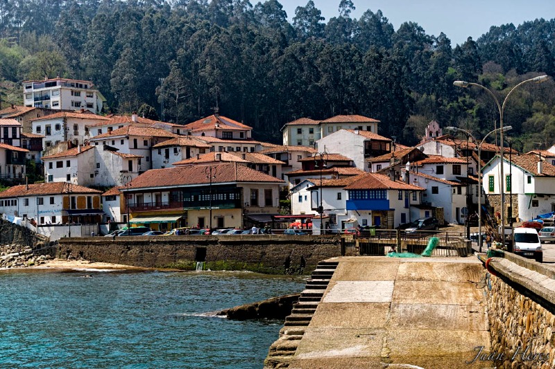 Puerto de Tazones en Asturias