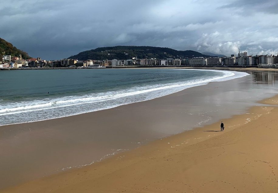 Playa en el Norte de España