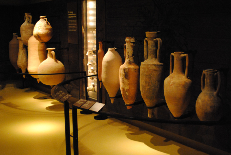 Ancient wine amphora