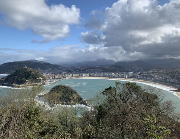 La Concha de San sebastian desde Igueldo